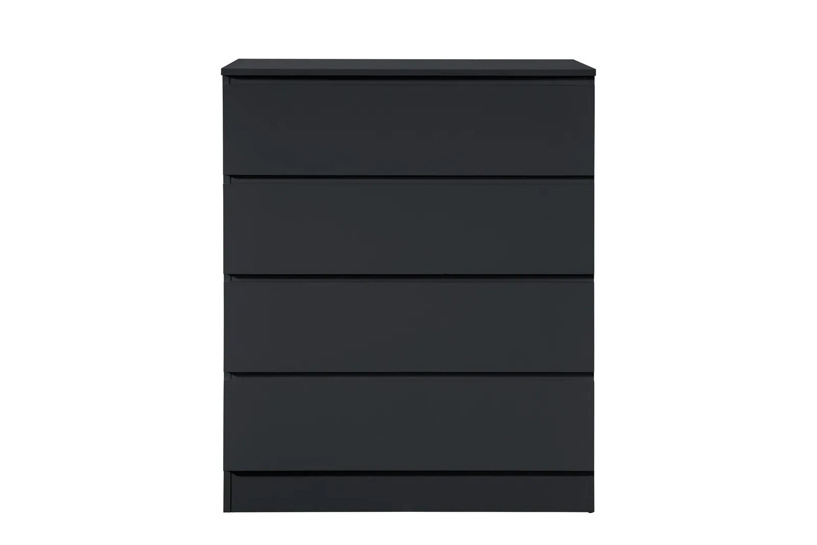 Birlea Oslo 4 Drawer Chest White in Black 4