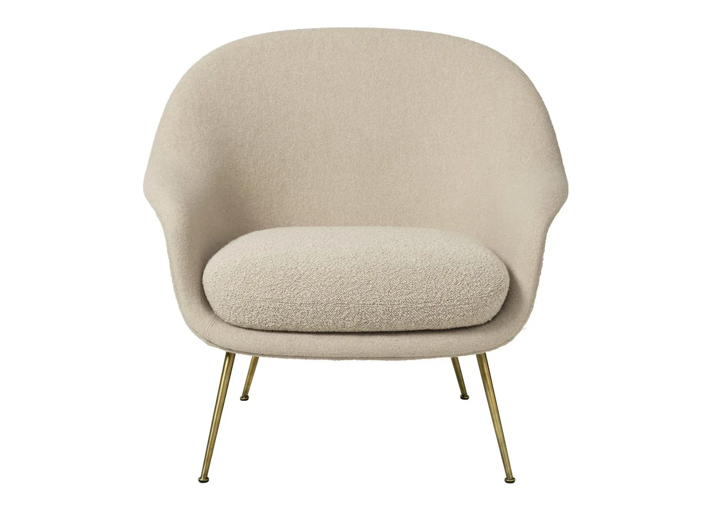 Gubi Bat Lounge Chair in Karakorum 003 1