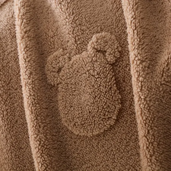 Teddy Bear Fleece Blanket 120cm x 150cm 2