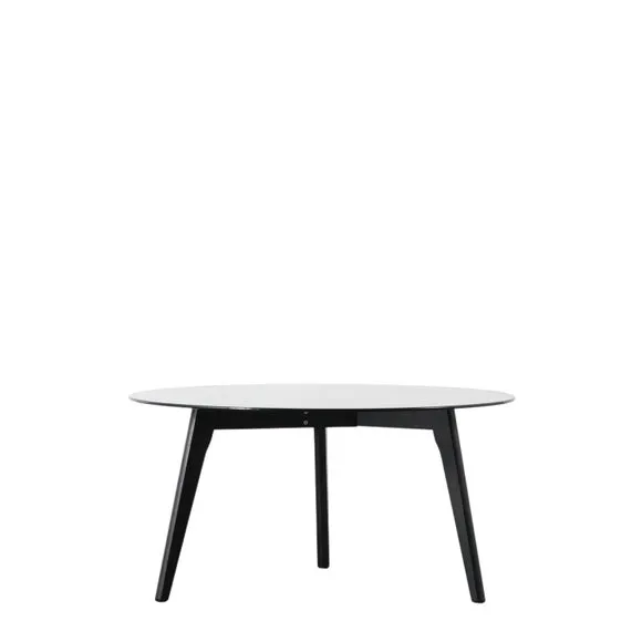 Brea Round Coffee Table, Glass 3