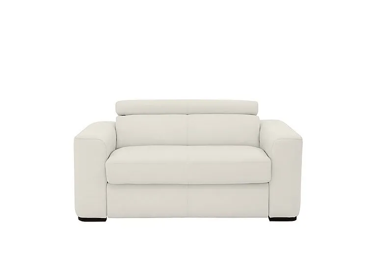 Infinity Large Leather Armchair - BV Star White