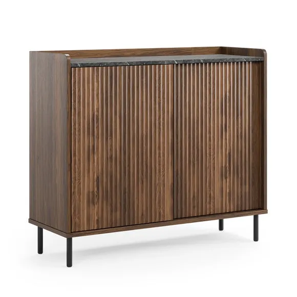 Georgi Marble Effect Small Sideboard 6