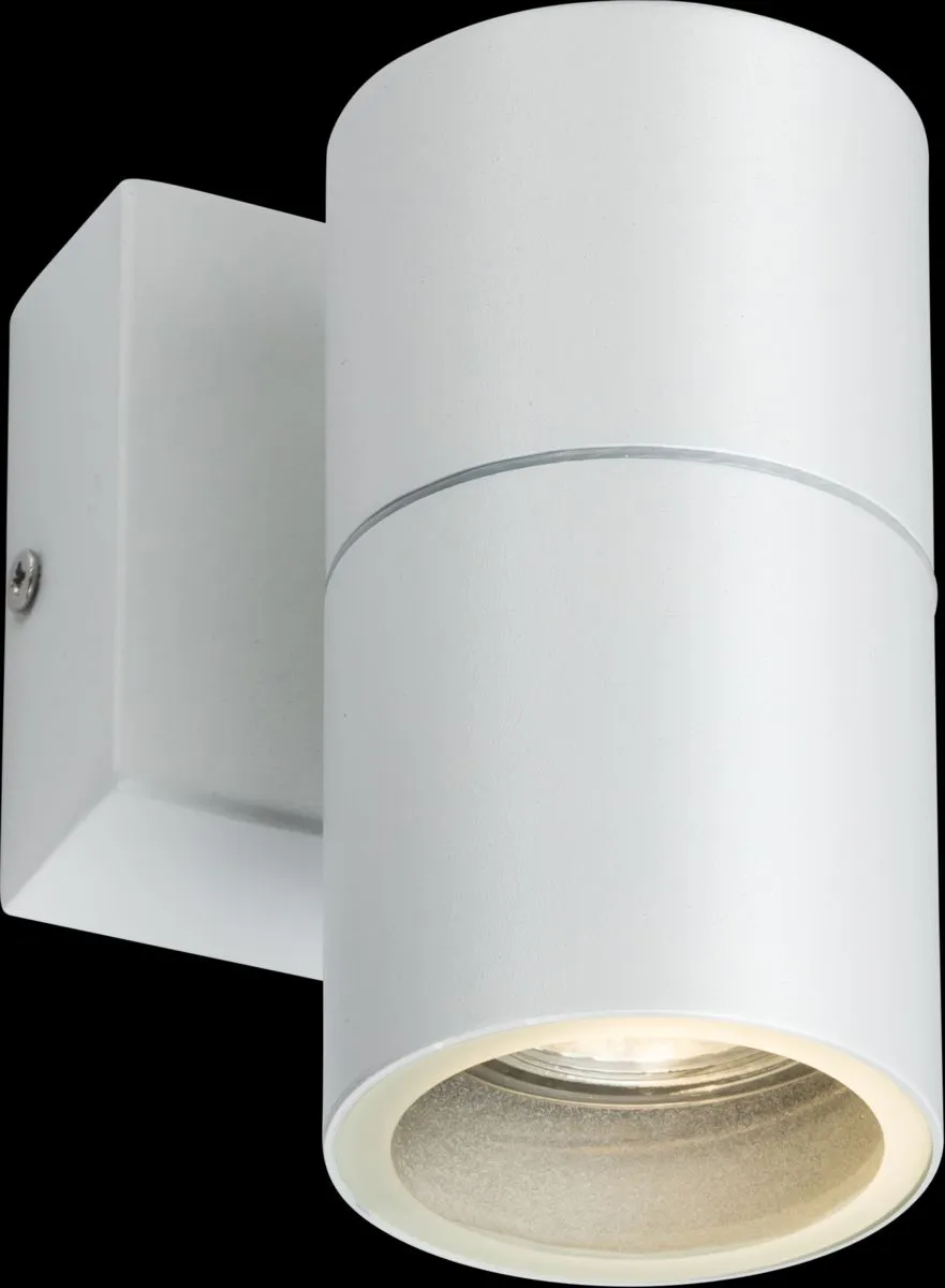 Netlighting GU10 Fixed Single Wall Light White 230V IP54 20W
