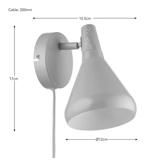Wolston Plug In Wall Light 6