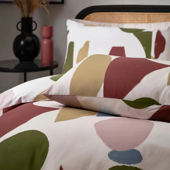 HÖEM Meta Cotton Rich Duvet Cover & Pillowcase Set 2