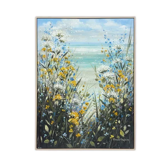 Coastal Breeze I by Diane Demirci Framed Canvas 3