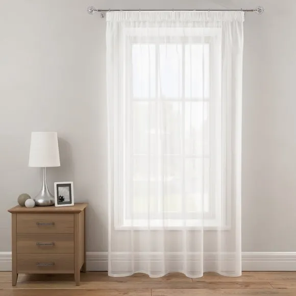 Sheer Elegance Tape Top Single Voile Panel 4