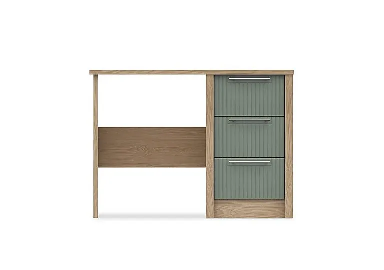 Chelsea 3 Drawer Dressing Table with Silver Handles