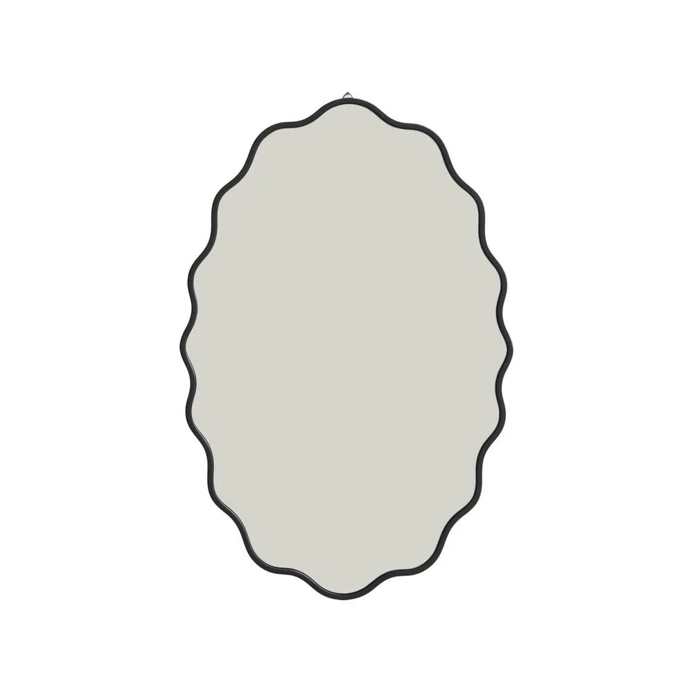sweeek mirror wood decor 90cm in Black 2