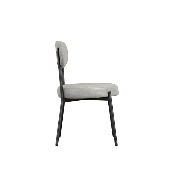 Smith Faux Leather Set of 2 Dining Chairs 4
