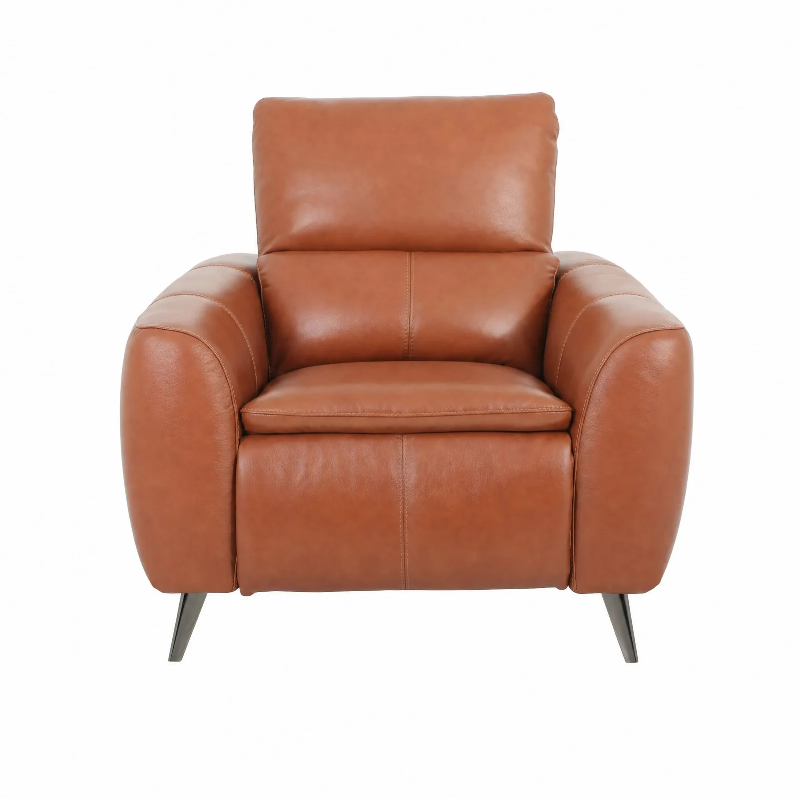 Laurence Power Recliner, Brown Leather | Barker & Stonehouse 2