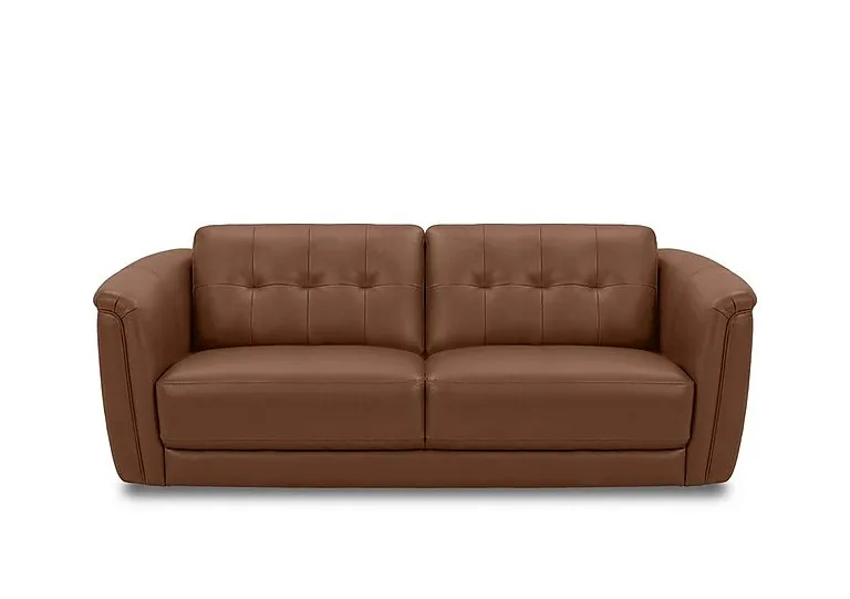 Monarch 3 Seater Leather Sofa - Montana Butterscotch