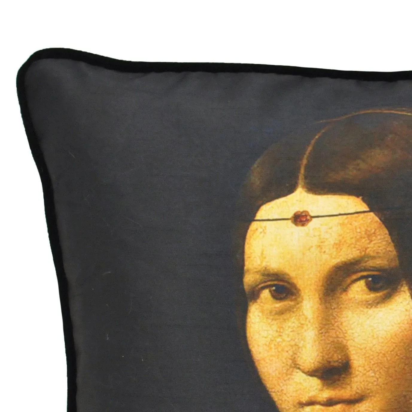 Paoletti Leonardo Belle Printed Piped Cushion 2