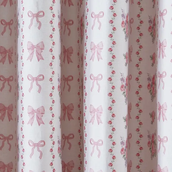 Vintage Floral Cotton Blackout Eyelet Curtains 3