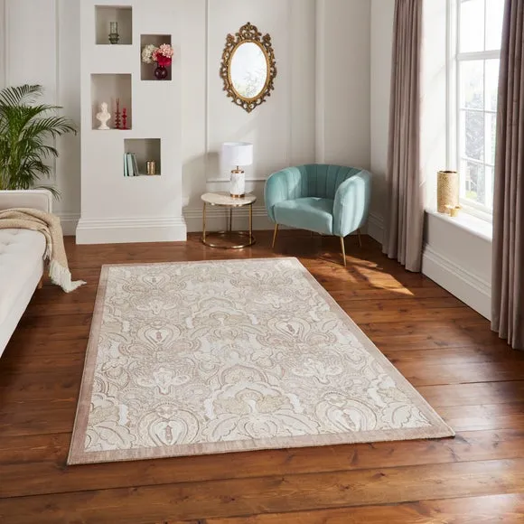 Laurence Llewelyn Bowen Damask Rug 1