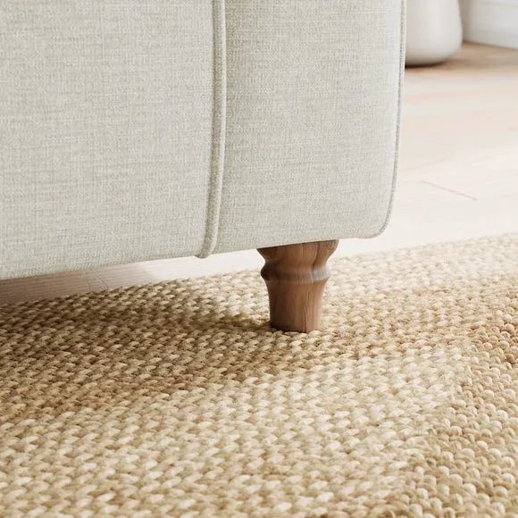 Flori Chenille Soft Texture 2 Seater Sofa 5