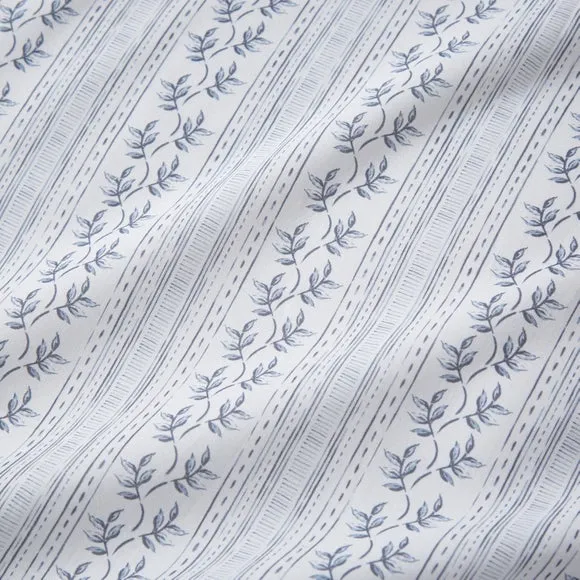 Floral Toile Polycotton Duvet Cover & Pillowcase Set 4