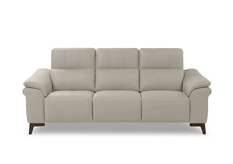 Marconi 3 Seater 3 Cushion Leather Sofa