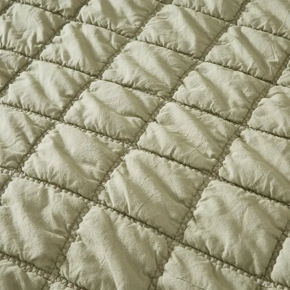 Evana Stitch Duvet Cover and Pillowcase Set 4