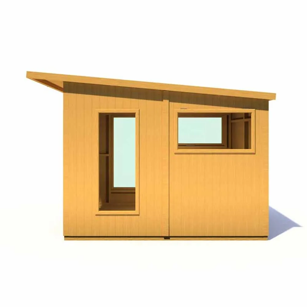 Shires Miami 8 x 10 Feet Summerhouse - L299 x W255 x H214.7 cm in Light Brown 4