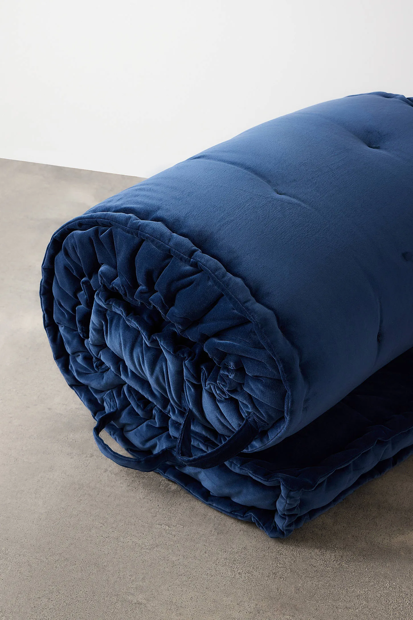 Rohini Navy Velvet Daybed Cushion - Navy 2