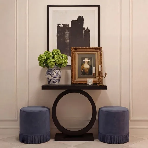 Santos Small Tassle Pouffe 2