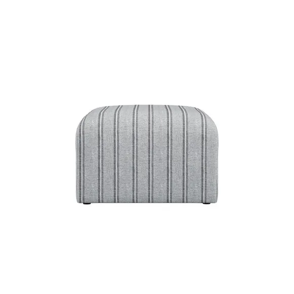 Ryder Thick Stripe Pouffe 3