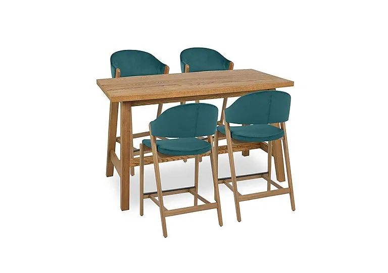 Stratford Table and 4 Bar Stools