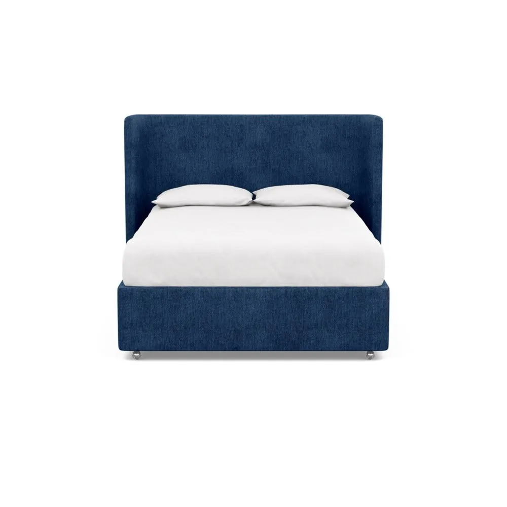 Heal's Monroe Headboard King Broadweave Lagoon