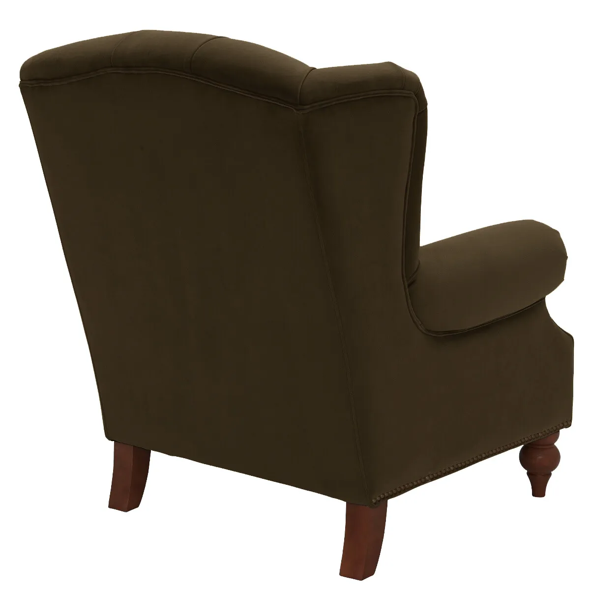 Ullswater Wing Armchair, Green Velvet | Barker & Stonehouse 6