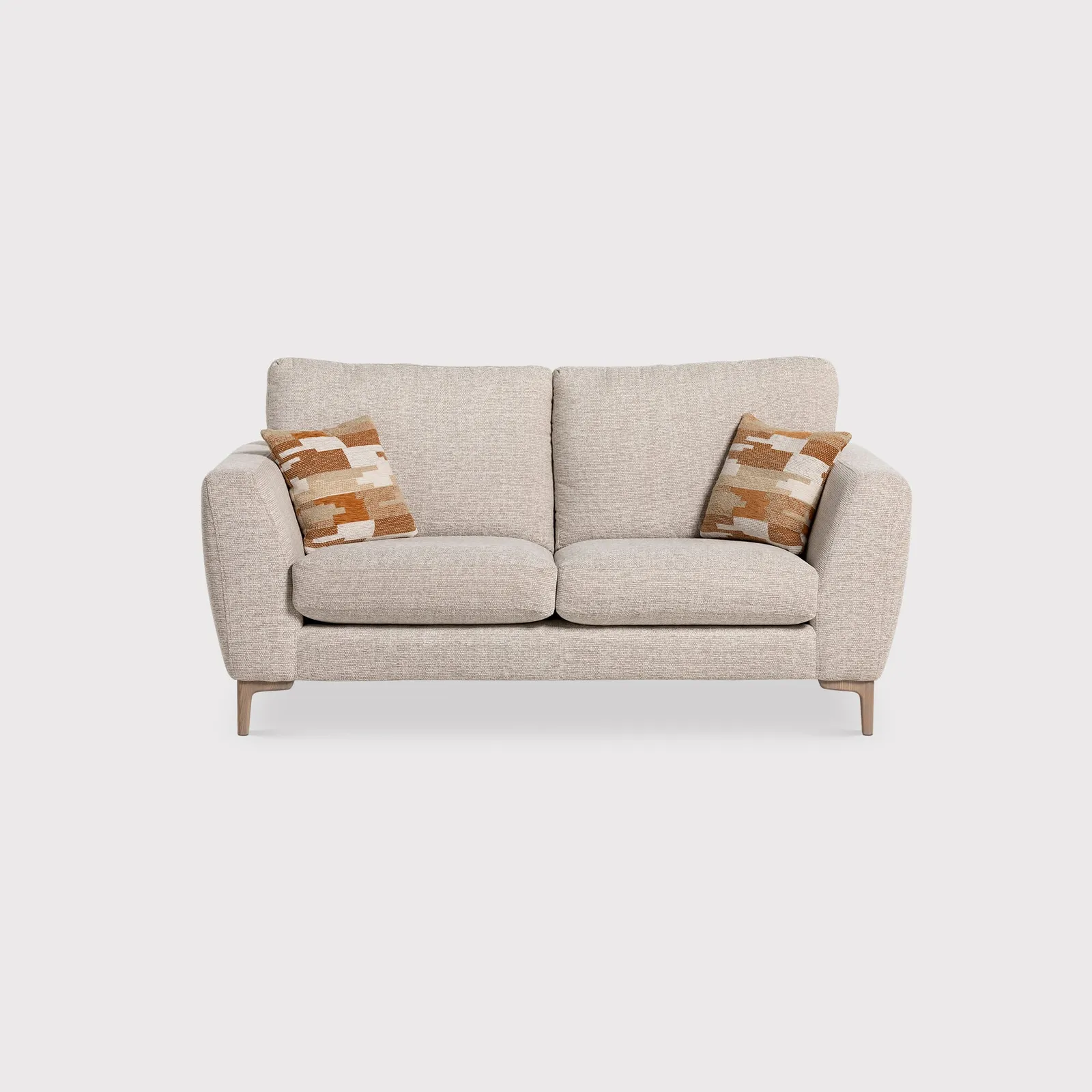 Chaska 2 Seater Standard Back Sofa, Neutral Fabric | Barker & Stonehouse