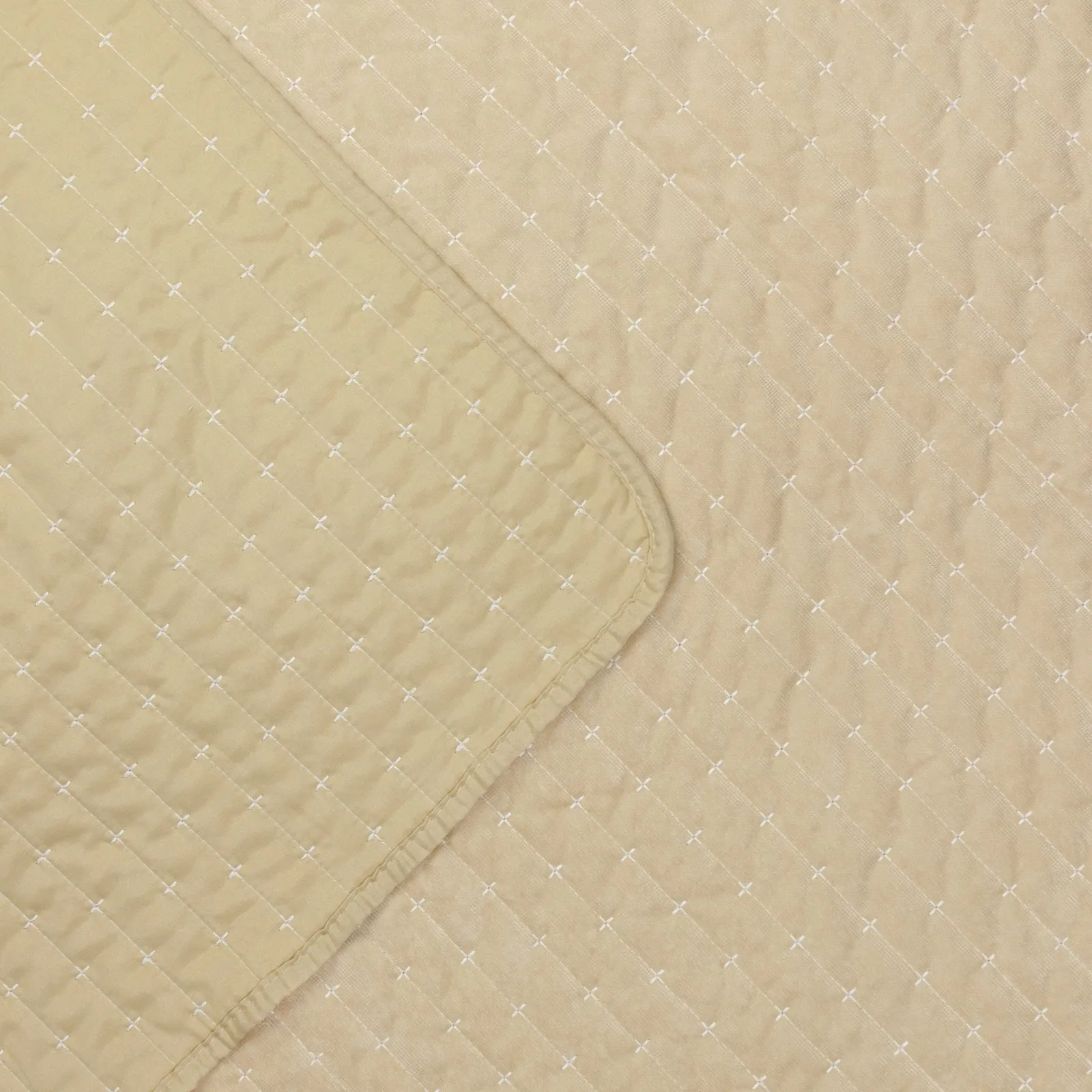 Paoletti Henley Pin-cord Bedspread in Natural 4