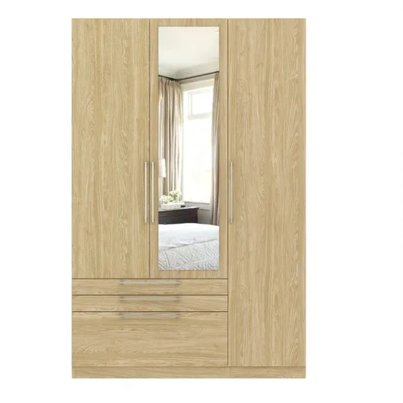 Foster Triple 3 Drawer Wardrobe 2