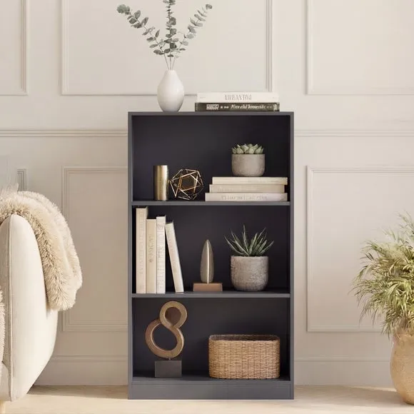 Cambridge 3 Tier Medium Bookcase 2