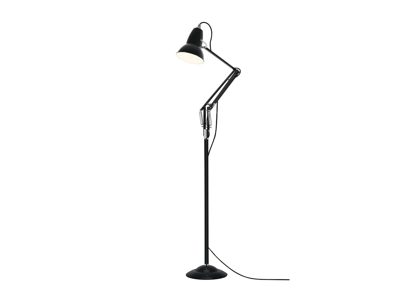 Anglepoise Original 1227 Floor Lamp Jet Black 1