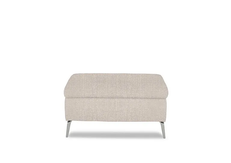 Daytona Fabric Footstool - Anivia Nature
