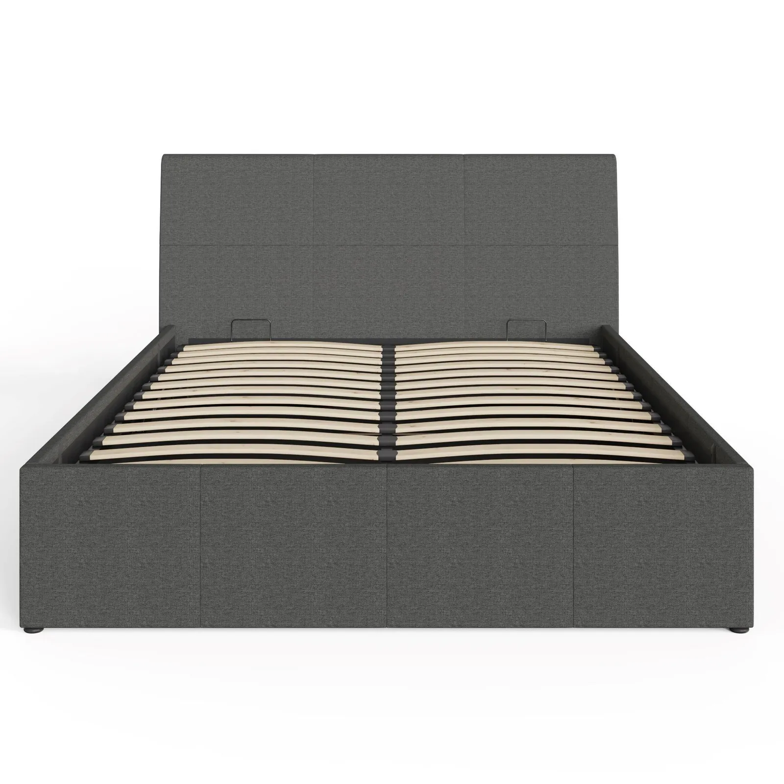 GFW Ascot Ottoman Storage Bed 150cm in Grey 4