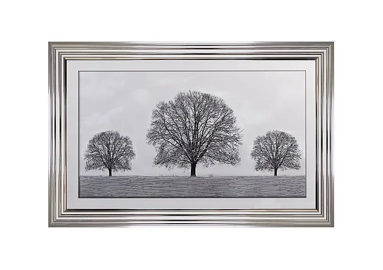 Winter Tree Framed Landscape Wall Art