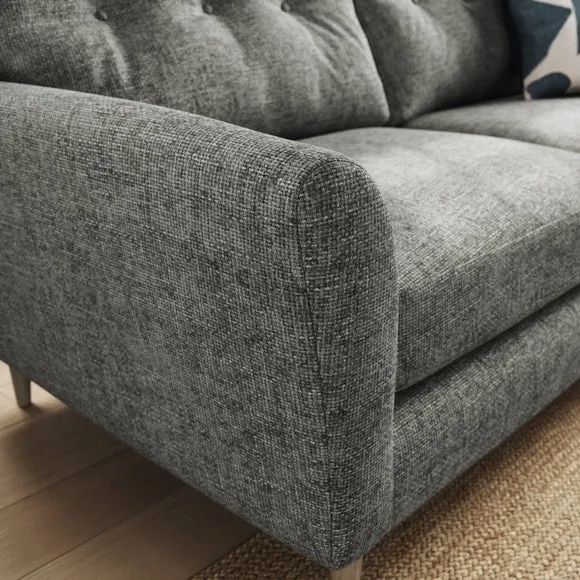 Sven Chunky Chenille 3 Seater Sofa 5