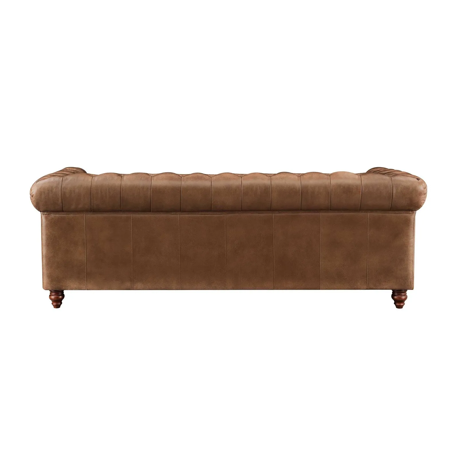 Ullswater 4 Seater Chesterfield Sofa 2034 Dark Rum Fl, Brown Leather | Barker & Stonehouse 4