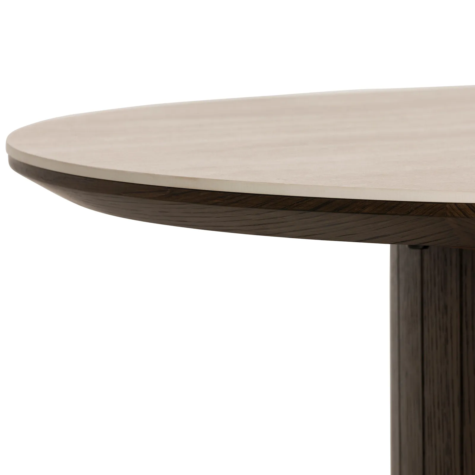 Kita Coffee Table, Round, Brown Concrete | Barker & Stonehouse 4