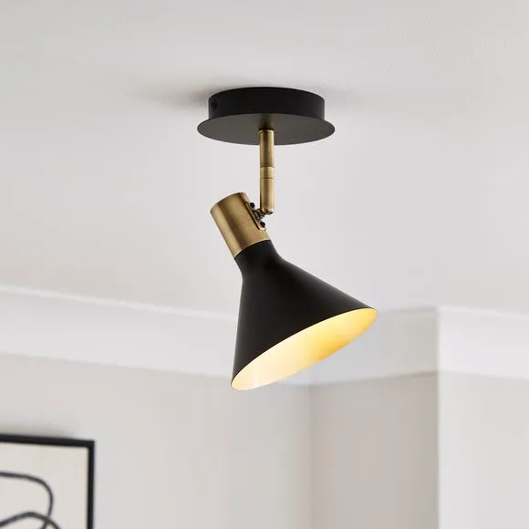 Morgan Industrial Adjustable Spotlight