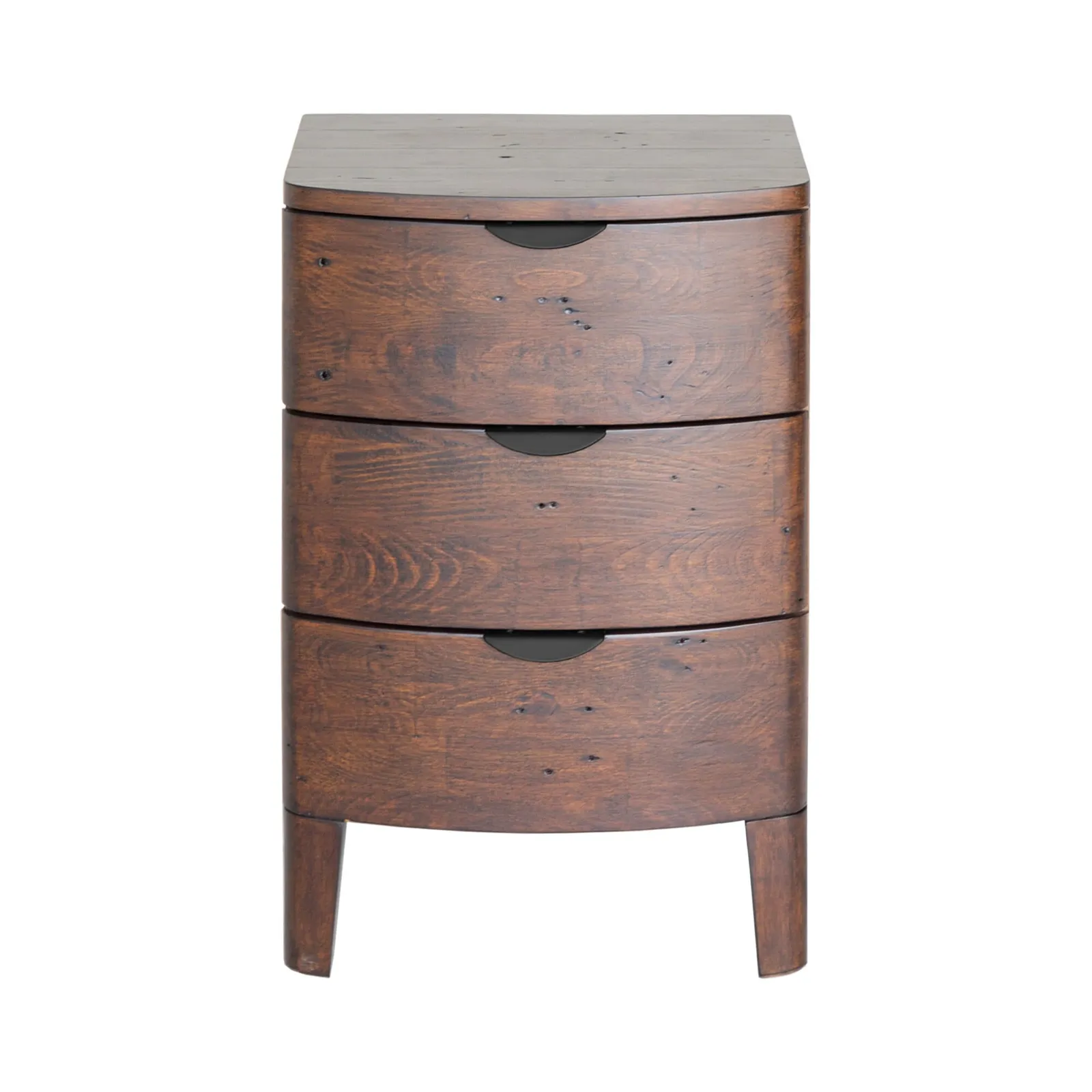Zermatt Bedside Cabinet With 3 Drawers, Pine Wood | Barker & Stonehouse 3