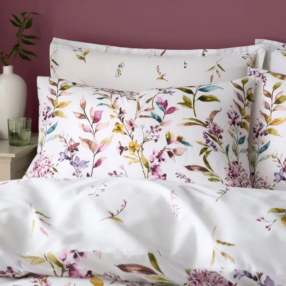 Madison Floral Polycotton Duvet Cover & Pillowcase Set 5
