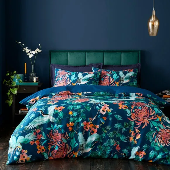 Pretty Chinoiserie Duvet Cover & Pillowcase Set 3