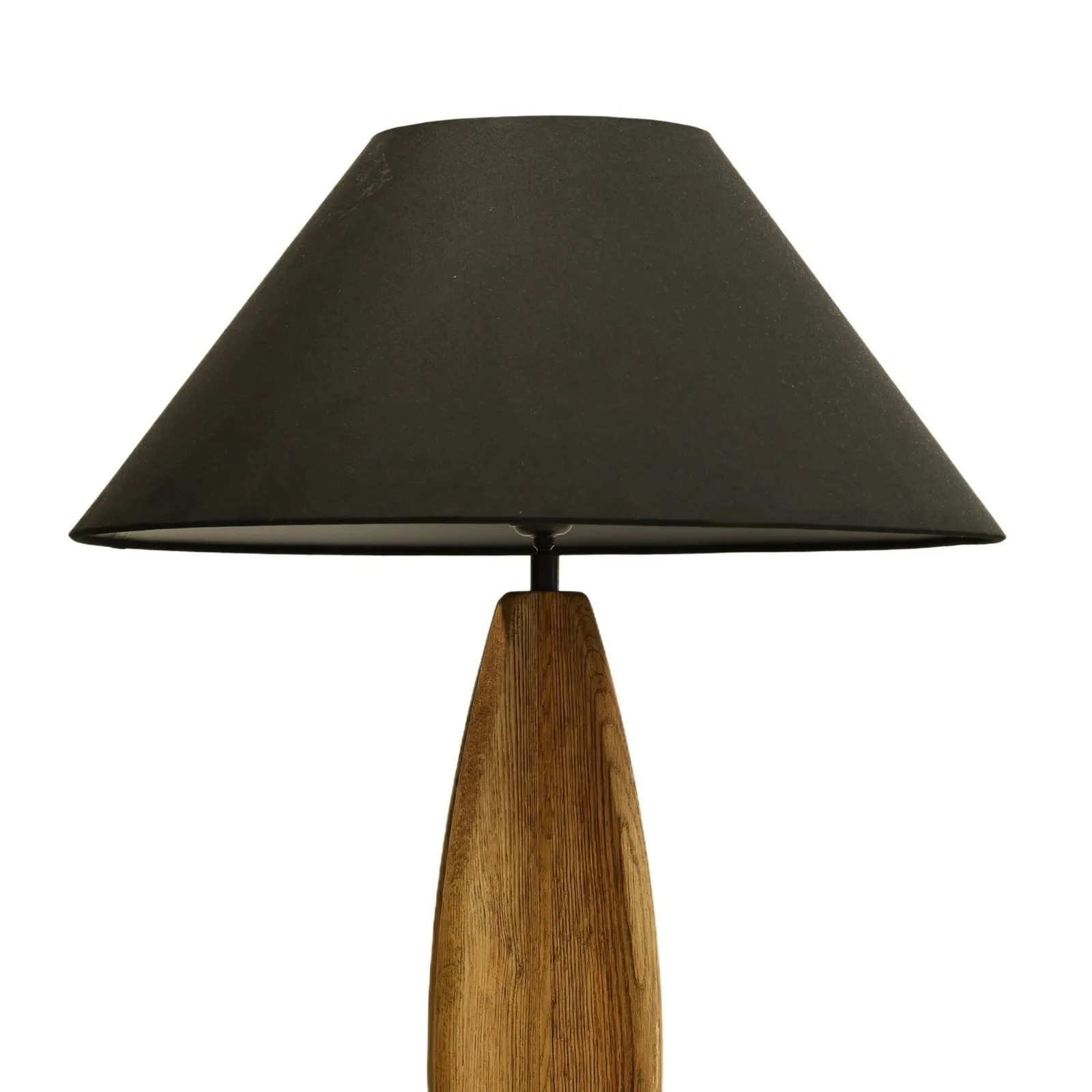 Geo Shape Floor Lamp With Black Shade 60X60X162Cm Oak | Barker & Stonehouse 3