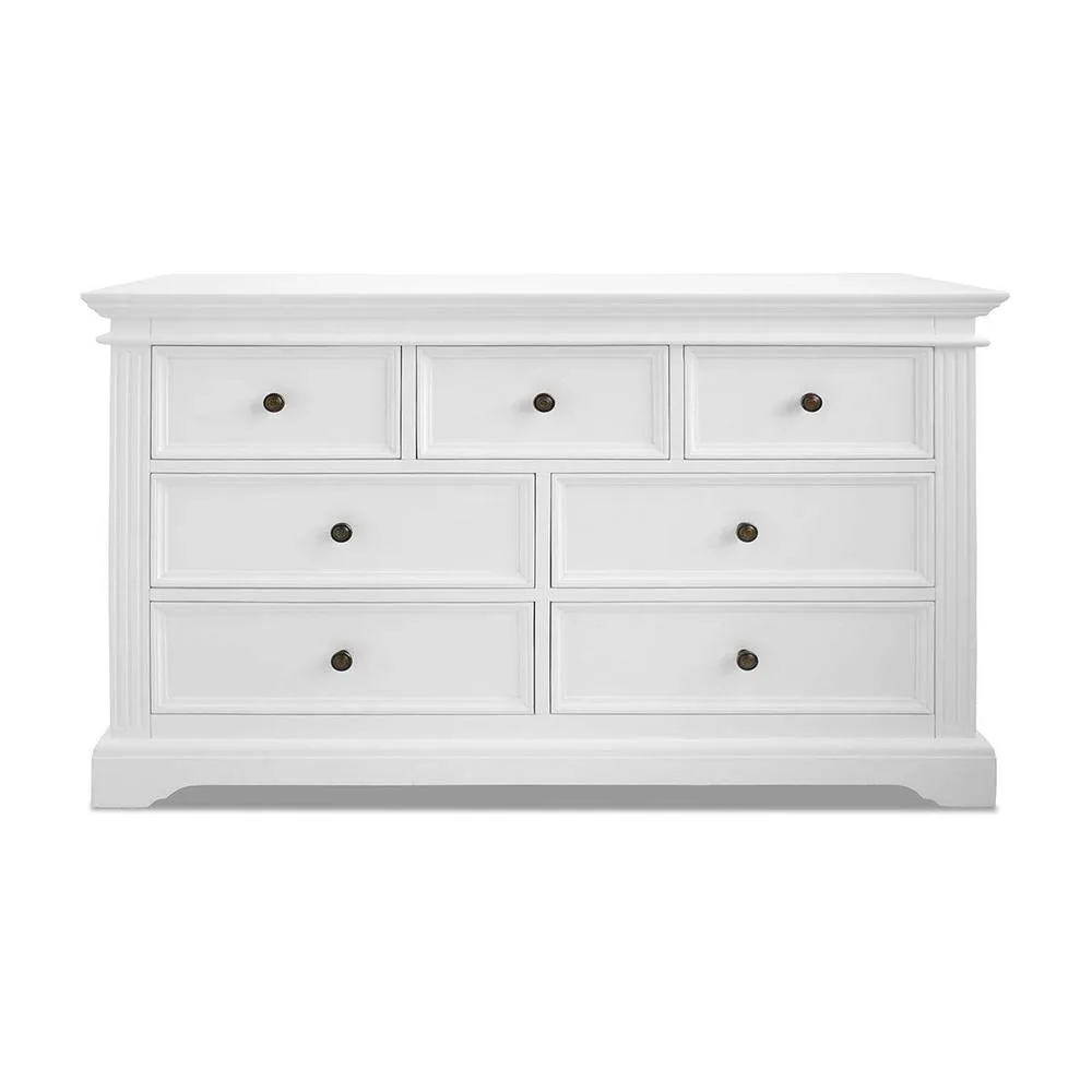 Statement Furniture Gainsborough White 3 Over 4 Chest of Drawers 5