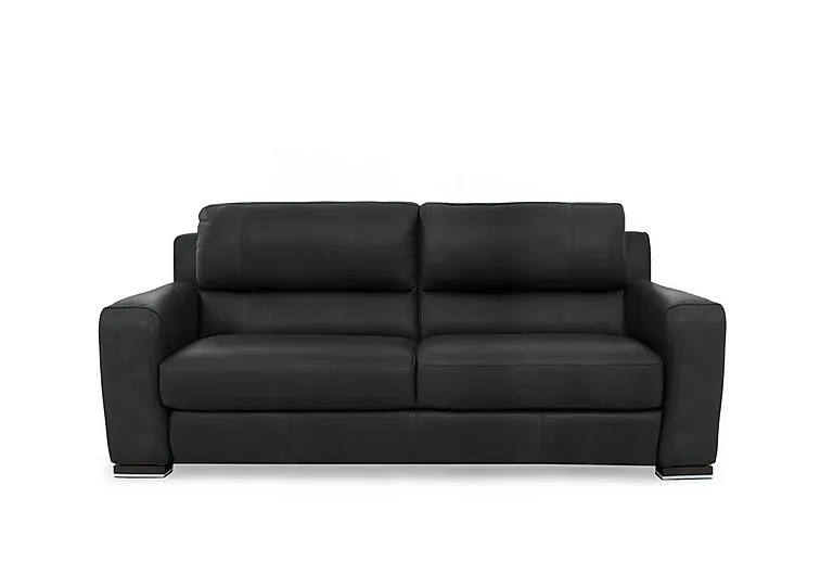 Viali Leather 3 Seater Sofa