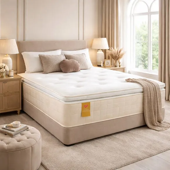 Sareer Matrah Reflex Plus Coil Pillow Top Hybrid Mattress 3