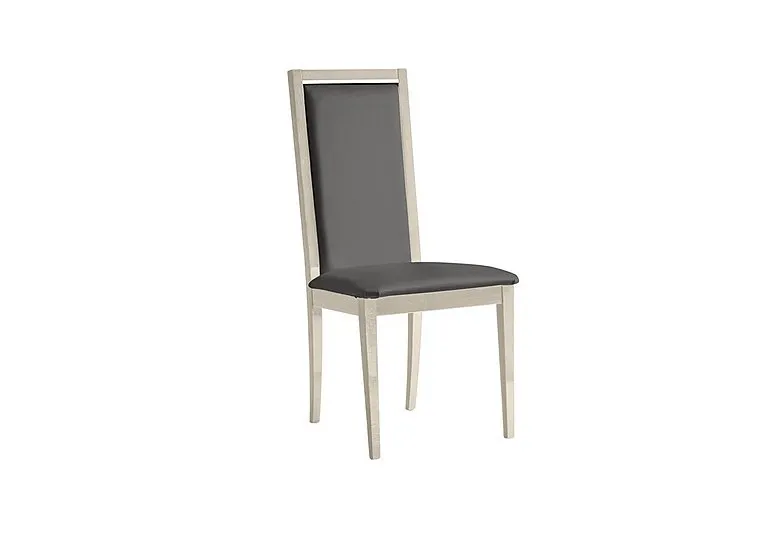 Palazzo Roma Dining Chair in Sand Birch - Aquos Dark Grey - In Time for Christmas